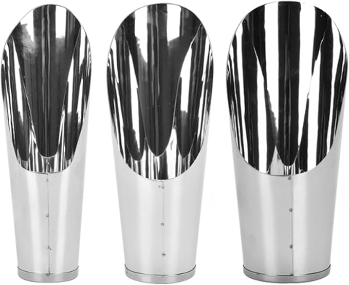 Hand Shovel, Soil Scoop for Indoor Plants 3PCS Potting Soil Scoop 3 Sizes Hand Shovel, Stainless Steel Garden Bonsai Tools for Plant Flower, for Indoor Plants