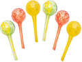 Lexi Home Mini Aqua Globes for Indoor Plants & Outdoor Plants, Watering Can for Plant, Self Watering Planters, Water Globe, Hand Blown Glass, 6 Pack Small, Yellow/Green/Red