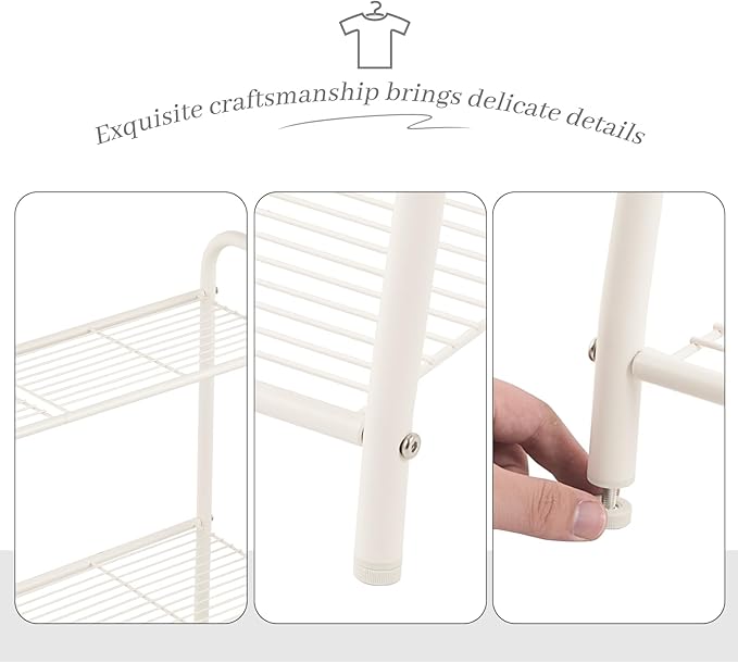 Kitsanery Metal Plant Stand Indoor Outdoor for Multiple Plants,3 Tier Plant Shelf,Large Heavy Duty Flower Holder Ladder Plant for Living Room, Patio, Balcony (White)