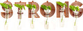 Strong Letter Wall Propagation Planters Test Tubes Wall Decor for Hanging Plants Clear Water Plant Vase Brown Wood Upletter Alphabet Boho Functional Art Set 6