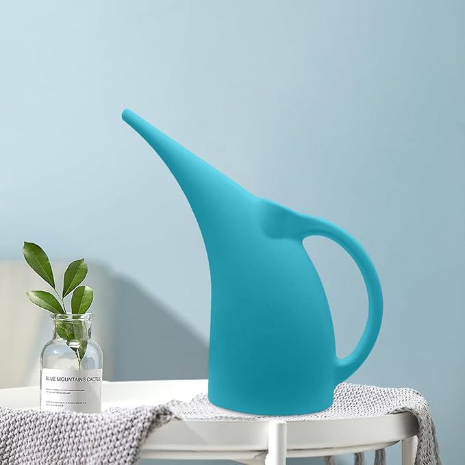Plant Indoor and Outdoor Watering Can - 1/2 Gallon - Blue