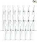 20 Pack Set 10ML Protable Refill Bulk Atomizer Spray Travel Perfume Bottle Hydrating Empty Bottle (Clear-1)