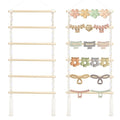 Hair Claw Clip Organizer,Macrame Hanging Hair Clip Holder and Storage for girls,Claw Clips Hanger Home Boho Decor for Wall,Door,Closet