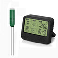 4-in-1 Wireless Soil Moisture Meter/Thermometer/Sunlight/Time,PH Paper, Waterproof Plant Moisture Sensor Meter with Digital LCD Display for Garden, Lawn and Indoor Plants