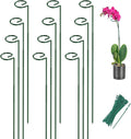 Joyhalo 12 Pack Plant Stakes, Adustable 24 Inch Plant Support Stakes, Flower Stakes with 24 Twist Ties, Garden Sticks for Plants Hibiscus, Sunflower, Red Hot Poker, Hydrangea, Tomato, Sapling Etc