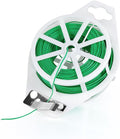 Garden Twist Tie Wire – with Built-in Cutter, Rustproof Flexible Binding Wire for Plants, Tomatoes, Vines – Multi-Purpose for Garden, Home, and Office Organization (656 FT)