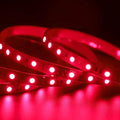 12 Volt 660nm Red Flexible LED Strip Light, 5m/16.4ft 72W Soft Cuttable 660 nm-670 nm Deep Red Light LED Tape, IP20 Non-Waterproof Grow Lights for Indoor Plants (660nm, 300 LEDs, 5050 SMD)