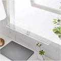 Window Sill Cover, Extension Shelves with Double-Sided Adhesive, Clear Acrylic, 0.19" Thick, Waterproof Windowsill Organizer/Windows Plant Shelf, for Kitchen Organization Storage(40x25cm)
