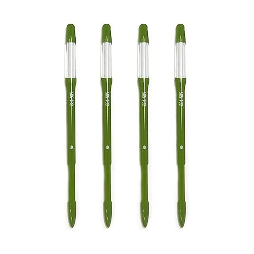 IPPINKA Sustee Aquameter, Set of 4, Plant Soil Moisture Sensor (Green, Medium)