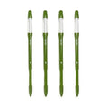 IPPINKA Sustee Aquameter, Set of 4, Plant Soil Moisture Sensor (Green, Medium)