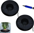 2 Pack Fabric Floating Plant Pot Floating Planters Baskets for Ponds Floating Island Pond planters Aquatic Plant Baskets Pond for Waterproof Aquatic Plant Flower Islands and Aquascape Decoration
