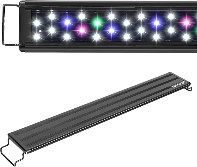 AQUANEAT LED Aquarium Light Full Spectrum for 16 Inch to 20 Inch Fish Tank Light Fresh Water