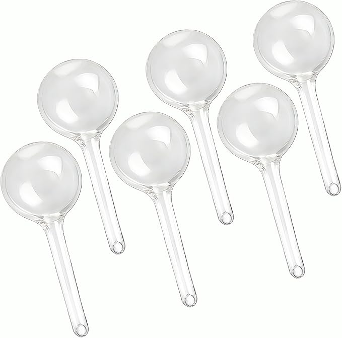 Plant Self Watering Devices – Automatic Watering Bulbs Self-Watering Stakes for Houseplants, Garden & Hanging Baskets Plant, Auto Waterer Globes Ideal for Vacation & Busy Schedules