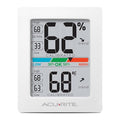 AcuRite Humidity Meter Hygrometer and Indoor Digital Thermometer with Temperature Gauge and Humidity Gauge,Room Thermometer Comfort Scale,3 x 2.5 Inches,White (01083M),(Pack of 12)