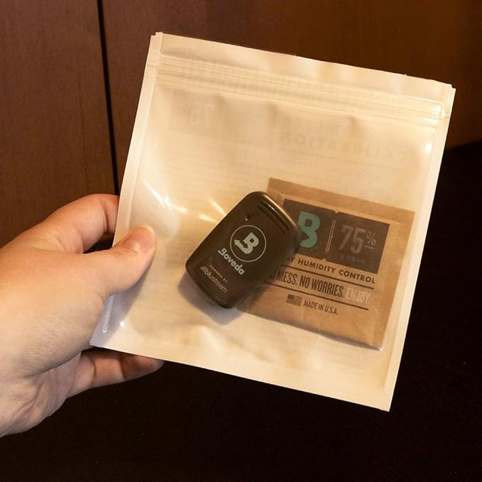 Boveda for Cigars | One-Step Calibration Kit | Preloaded with 75% RH Humidity Control Pack | Precise Salt Test for Digital and Analog Hygrometers and Humidity Sensors | 1-count