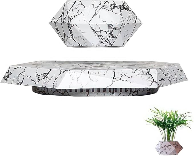 Magnetic Levitation Planter,Floating Plant Pot - Levitation Air Bonsai Pot , Innovative Technology Levitation Planting, Magnetic Levitation Potted Plant Home Decoration, Good Choice For Gift " ( Color