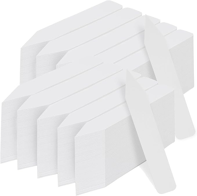 Plant Markers Labels 4 Inch Plastic Plant Waterproof Durable Seedlings Garden Labels Markers Nursery Plant Tags Seed Labels Plant Label Stakes Plant Markers for Outdoor Garden (1000)
