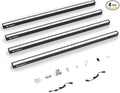 Maygrove T5 Grow Lights for Indoor Plants 2FT, Blue-Rich Full Spectrum 5000K Grow Light, 60W(4 x 15W), Grow Light Strips for Seed Starting, Greenhouse, High PPFD, Linkable, Black, 4-Pack