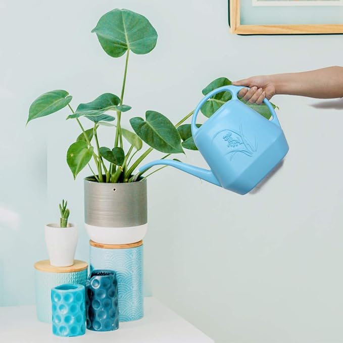 Hand Plant Watering Can - Sky Blue - 1/2 Gallon
