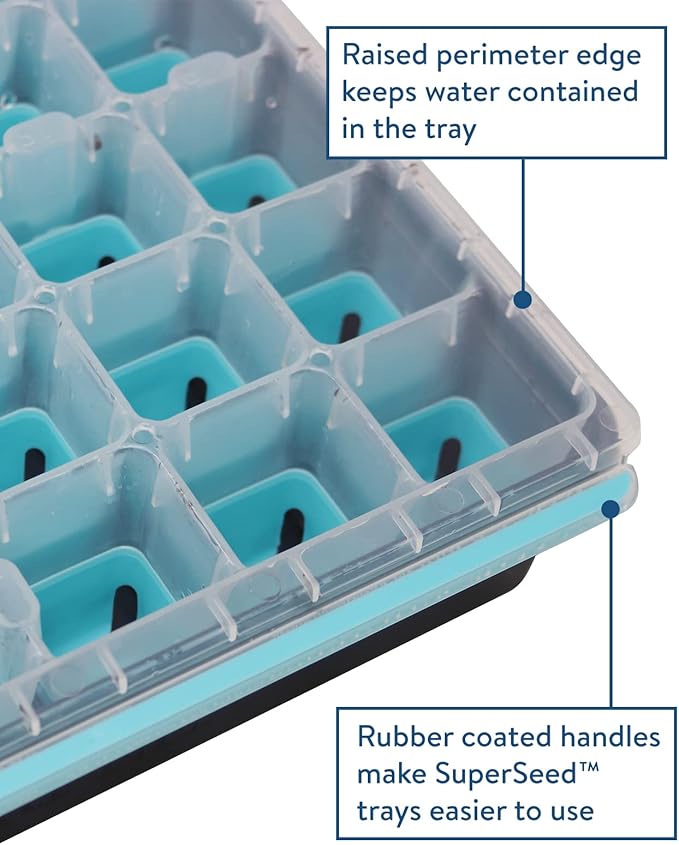 Burpee Seed Starting Bundle | Seed Trays, Coir Mix & Accessories