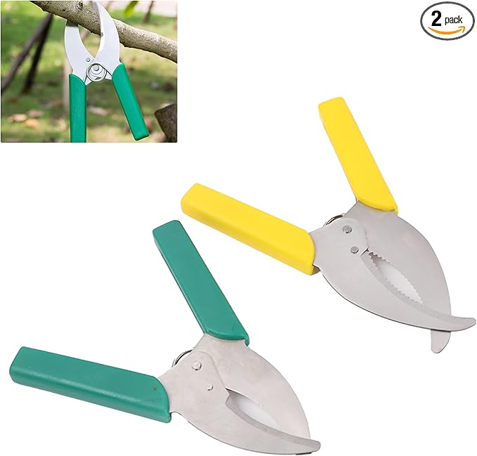 Gardening Scissors Grafting Tool Branch Cutter Garden Cutters Professional Grafting Knife, Precision Cutting for Plant Branches, Ideal for Fruit Trees, Orchard & Potted Plant Gardening Work