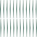 NANOPRETTY 24 PCS Garden Stakes Arms for Tomato Cage 0.43 Inch Diameter Plant Stakes Trellis Connectors for Vegetable Garden Bracket Accessories 11.8 Inches
