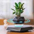 Magnetic Levitation Flower Pot - Hexagon Floating Air Bonsai Planter for Home and Office Decoration