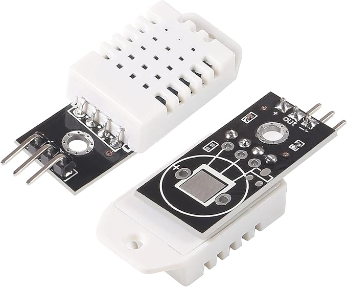 4Pcs DHT22/AM2302 Digital Temperature and Humidity Sensor Module Temp Humidity Gauge Monitor Sensor with Cable Replace SHT11 SHT15 for Raspberry Pi Electronic Practice DIY