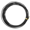 Bonsai Training Wire, 1.5mm x 16.4 ft Anodized Aluminum Floral Plant Training Wire Bendable Metal Stems Accessories for Gardening Branch Fixing Crafts (Black)