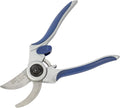 Amazon Basics Professional Bypass Pruning Shears, Lightweight Garden Clippers for Cutting Flowers, Trimming Plants, 7-inch Steel Garden Scissors, Blue