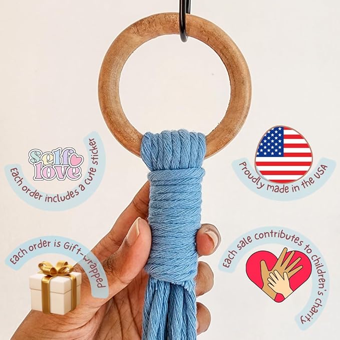 Macrame plant hanger 3ft beaded plant hanger for pots 4-8” for live plants indoor and outdoor decor hanging plant holder Boho décor Plant stand indoor Hanging planter for plant pots (Cloudy Day)