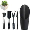 Mini Succulent Tools, 5Pc Succulent Planting Tools Kit for Indoor Planting, Succulent Gardening Tools for Digging, 2 Colors Shovel Scoop Bucket Spoon Brush Outdoor Plant Care (Pink)