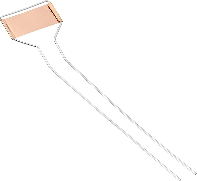 Bosmere Small-Faced Copper Plate Metal Plant Marker, 10" High (Pack of 20)