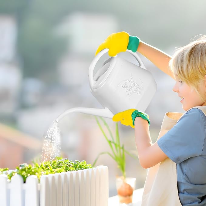 Plant Watering Can - 1/2 Gallon - White