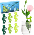 Plant Propagation Buddy - Cute Plant Support for Sprouts, Stems, and Cuttings; 6PCS Leaf Friend Plant Stem Support；Fun and Decorative Indoor Accessories; Ideal Gifts for Plant Lovers