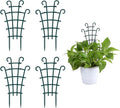 UWIOFF Trellis for Potted Plants, Stackable Small Indoor Plant Trellis for Climbing Plants Outdoor for Vine Ivy Hoya Houseplants Flower Plant Support, 4 Pack