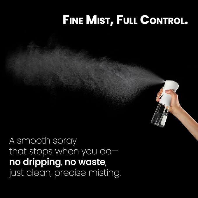 Mistifi Continuous Ultra Fine Mist Spray Bottle (1Pc 200ml, Nature Beauty)
