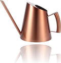 Copper Colored Watering Can, Long Spout Watering Can Vintage Watering Can Decorative Watering Can Pot Capacity 45 Oz/1.3L/0.3 Gallon for Indoor Plant Flower Watering
