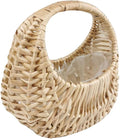 Hemoton Food Containers Outdoor Planters Seagrass Basket Hand Woven Storage Basket Bin Smasll Wicker Storage Baskets Basket Food Bread Fruit Holder Woven Hamper Outdoor Decor