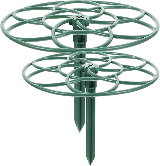 GANAZONO Sunflower Flower Stand 11.02In Lollipop Plant Support Rack Climbing Vine Trellis Durable PPE Material Garden Plant Cage