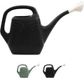 Bloem Promo 2 Gallon (256 Fl Oz) Black Resin Watering Can for Indoor and Outdoor Use