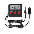Digital Thermometer and Humidity Thermometers Indoor and Outdoor Digital Temperature and Hygrometer Gauge with Probe for Reptile Terrarium Thermometer Pet Keeping