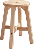 Lestar H18 Wooden Stool, Solid Wood Round Stools