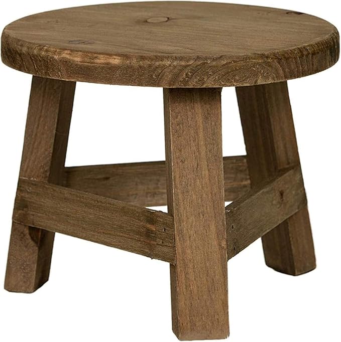 Wooden Stand, High Stool Stand Multi-Function Flower Pot Holder, for Decoration Living Room