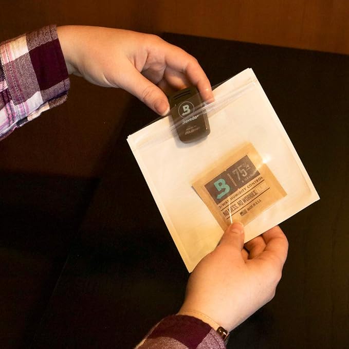Boveda for Cigars | One-Step Calibration Kit | Preloaded with 75% RH Humidity Control Pack | Precise Salt Test for Digital and Analog Hygrometers and Humidity Sensors | 1-count