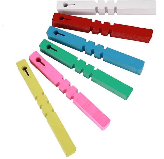KINJOEK 1200 PCS 6 Colors Plant Labels, 8 Inch PVC Waterproof Plant Tags,Lock and Loop Plant Tags for Garden Adjustable