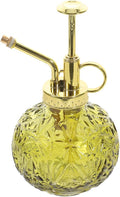 UKCOCO Retro Plant Mister Spray Bottle 6.8Oz Clear Glass Water Sprayer with Pump for Indoor Outdoor Gardening Succulents Orchids Ferns Small Watering Pot