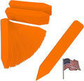 4" x 5/8" Orange Premium Pot Stakes - 2,000 Pcs - Plastic Plant Tags and Labels - Nursery Garden Tree Labels Waterproof Writeable | Made in The USA |