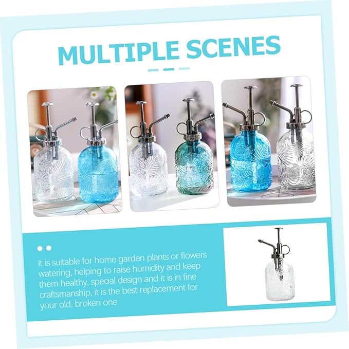 Milisten Plant Mister Spray Bottle Thickened Opening for Indoor Gardening Design for Convenient Watering and for Houseplants and More