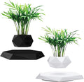 2 Pack Levitating Plant Pot, 2025 Floating Plant Pot for Air Bonsai Planter, Magnetic Levitating Flower Pot Planter for Office Home Decoration, Ideal Home Gift for Halloween Thanksgiving Christmas